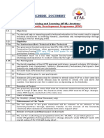 Scheme Document For Online FDP 2020-21