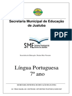 7º ANO Português SEDU Final