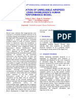 Categorisation of Unreliable Airspeed Events