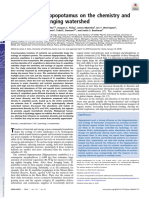 Effects of The Hippopotamus On The Chemistry and Ecology of A Changing Watershed