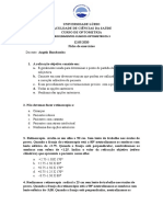 Ficha de Exercicios PCOIII