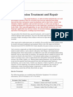 GM Anti Corrosion Treatment and RPR