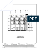 Front Elevation: 5.00m 5.00m 5.00m 5.00m 5.00m 5.00m 5.00m 5.00m