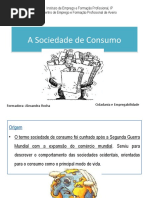 A Sociedade de Consumo