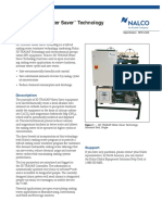 Nalco Spec Sheet Water Saver SPEC 623 PDF