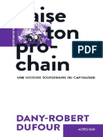 Dany-Robert Dufour - Baise Ton Prochain (2019)