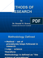 MPA RES 1 - Methods of Research