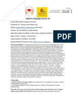 Curso de Español A1 PDF