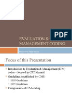 Evaluation & Management Coding