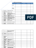 Gap Analysis - ISO 3834