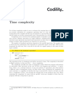 Time Complexity: 3.1: Which Is The Dominant Operation? Def Dominant (N) : For I in Xrange (N) : Return Result