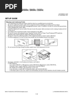 Set-Up Guide: Warnings and Cautionary Points