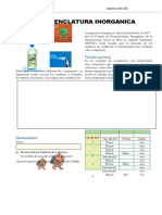 Nomenclatura Inorganica: Función Química