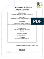 Planeación de Requerimiento de Materiales (MRP)