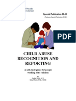 Child Abuse Recognition and Reporting: Special Publication 09-11