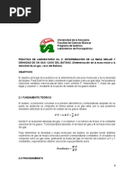 Guías de Fisicoquimica I y II - Masa Molar de Gas PDF