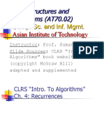 Data Structures and Algorithms (AT70.02)