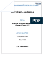 Control PWM de Motor DC (Motor y Ventilador)