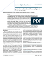 Interface Between Competition Law and Intellectual Property Rights A Comparative Study of The Us Eu and India Ipr.1000115