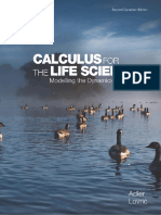 Calculus For The Life Sciences Modelling The Dynamics of Life PDF