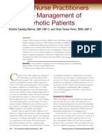 Role of Nurse Practitioners in The Management of Cirrhotic Patients