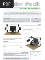 Junior Pack - Kit Tratamiento Acústico - Skum Acoustics