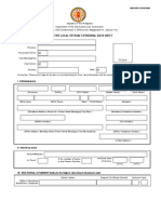 Elective Local Official'S Personal Data Sheet: DILG-PDS 2010-0601