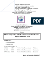 Etude Comparative Entre La Commande Vectorielle Et La Logique Flou de La MAS PDF