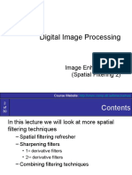 Digital Image Processing: Image Enhancement (Spatial Filtering 2)