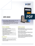 Opx-Box: Platform Highlights Software Support