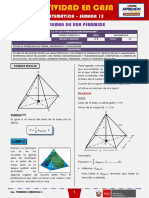 SEMANA 15 - VOLUMEN DE UNA PIRÁMIDE (4to MATEMÁTICA)