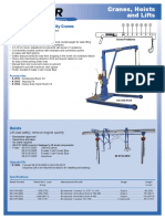 Cranes, Hoists and Lifts: Heavy Duty Hydraulic Utility Cranes