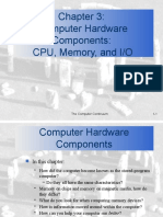 Computer Hardware Components: CPU, Memory, and I/O