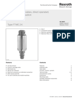 Directional Spool Valves, Direct Operated, With Solenoid Actuation