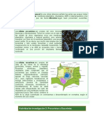 Actividad de Investigación 3: Procariotas y Eucariotas