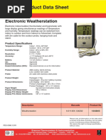 13 - 420 Electronic Weatherstation 2014