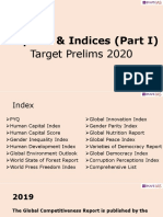 Target Prelims 2020 Reports-and-Indices PDF