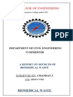 Sources of Biomedical Wastes