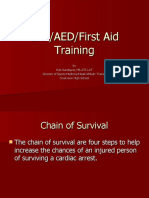 CPR/AED/First Aid Training