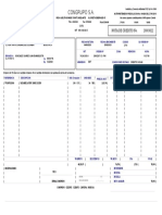 Congrupo S.A.: Nota de Credito No. 20003822