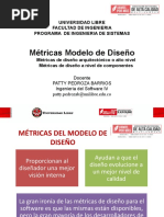 Semana 5 - Metricas Modelo de Diseño