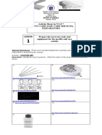 Activity Sheet Nail Care