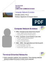 Computer Network Evolution: Unit 01.01.02 CS 5220: Computer Communications