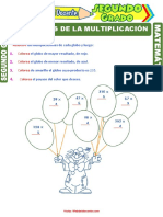 Ejercicios de Multiplicación para Segundo Grado de Primaria