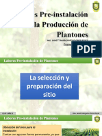 Labores Pre-Instalación de Plantones PDF