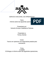 6.entrega Un Informe Sobre Las Siguientes Operaciones