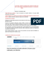 Noticias de Ecuador A Nivel Nacional - Medios de Comunicacion y Diarios de Paginas Web Diarias Dias Lunes A Domingos - Clases Materia ''Pensamiento Socipolitico'' - 4to Semestre-Unemi