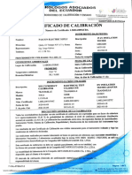 Certificado Megger FES PDF