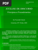 ANALISE DO DISCURSO - Fichamento