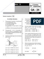 QA-24 Algebra 8 With Solutions